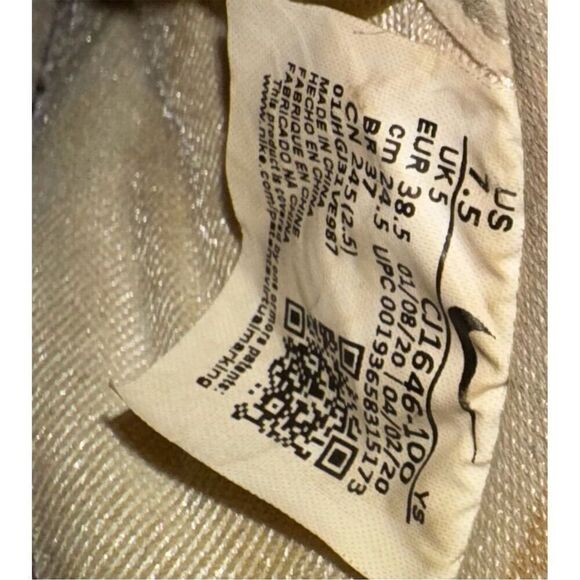 Nike Women's Air Force 1 '07 Essential Low‎ Top Shoes White Size 7.5 - Picture 7 of 9